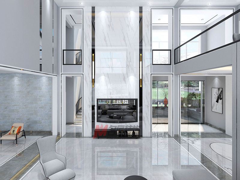 自貢市川力鈺富苑現(xiàn)代風(fēng)格別墅裝修案例