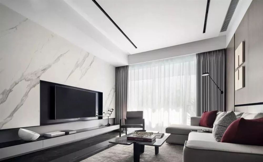 韶關(guān)市雄州家園現(xiàn)代簡(jiǎn)約風(fēng)格三居室裝修案例