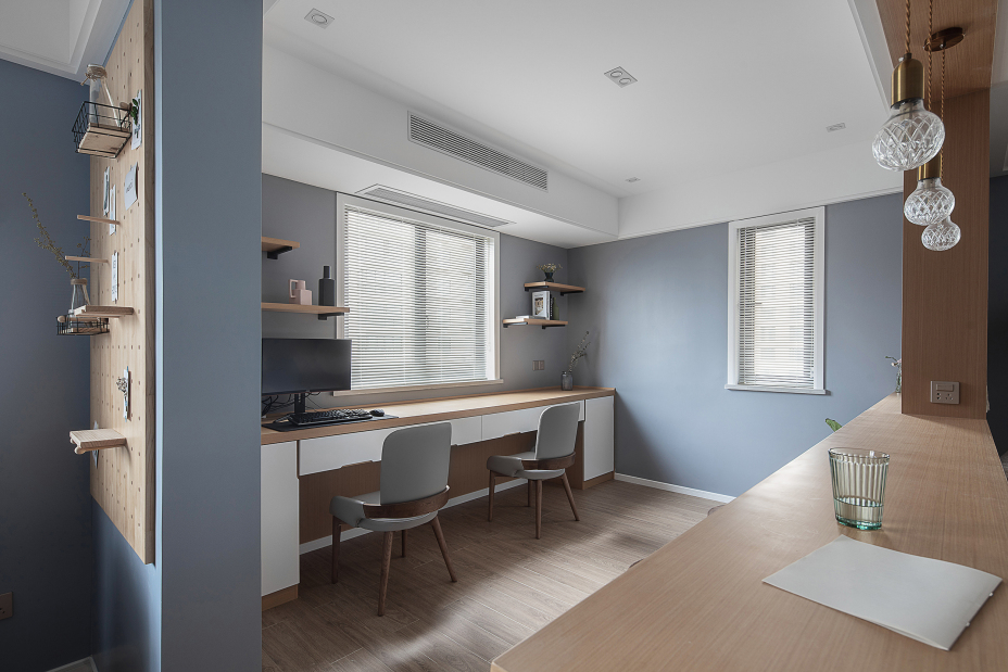 現代北歐風格室內家裝案例效果圖-臥室 現代北歐風格室內家裝案例效果圖-臥室