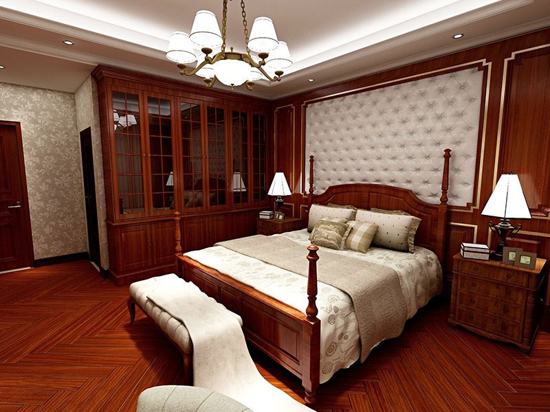 佛山市金地·中南·新城大境新中式風格四居室裝修案例