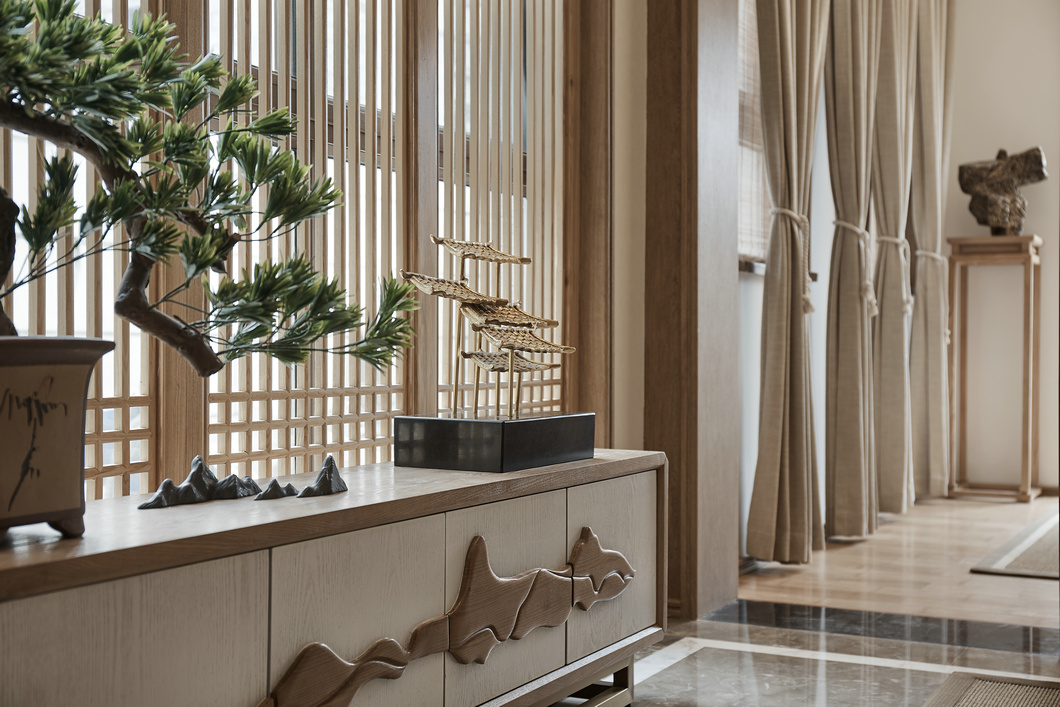 日式簡約風格室內設計家裝案例-茶幾 日式簡約風格室內設計家裝案例-茶幾