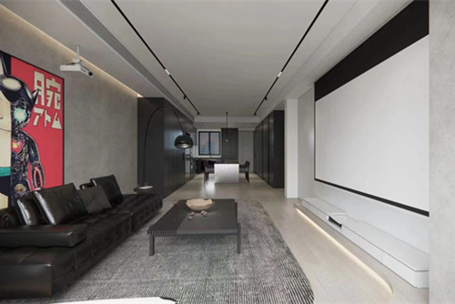 莆田市榜頭集資房現代簡約風格三居室裝修案例