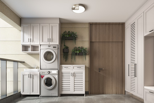 廣州市華遠云和墅現代簡約風格三居室裝修案例