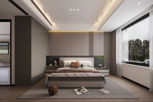 汕頭市云熙花園輕奢風(fēng)格二居室裝修案例