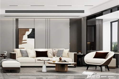 汕頭市龍騰水岸花園輕奢風格四居室裝修案例