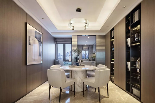 珠海市正方云曦山現代簡約風格三居室裝修案例