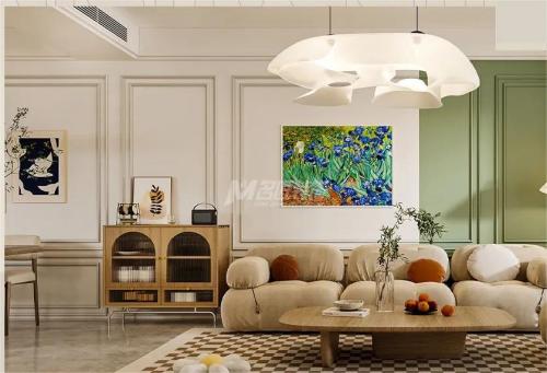 把春天搬進家里,牛油果綠打造田園浪漫